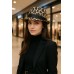 Hats Wholesale - Fedora Straw Hat w/ Leopard Print - Brown - HT-1183BRMT